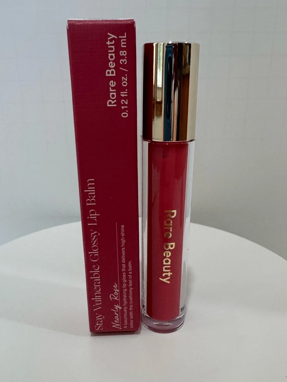 Rare Beauty Stay Vulnerable Glossy Lip Balm - color Nearly Rose